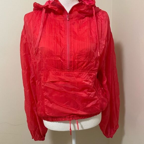 New Free  PEOPLE MOVEMENT "Baby Got Track" Jacket
Size: M 
Color: Hot Hibiscus - Picture 5 of 13